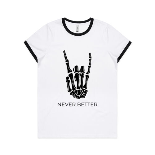 Never Better Skeleton T-Shirt Thumbnail
